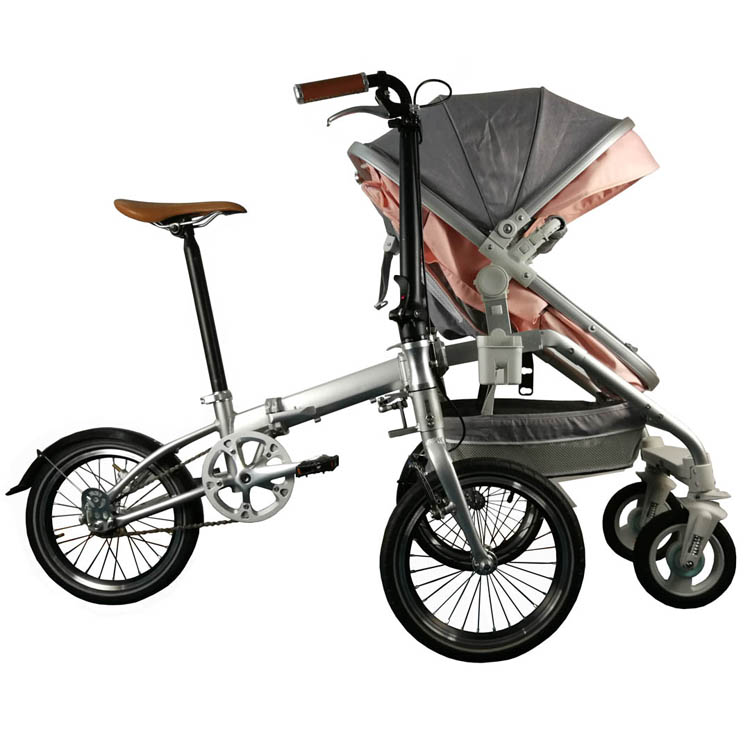 New design 2021 hot sale 16'' mother-baby trolley stroller bicycle multipurpose bicycle parent-child