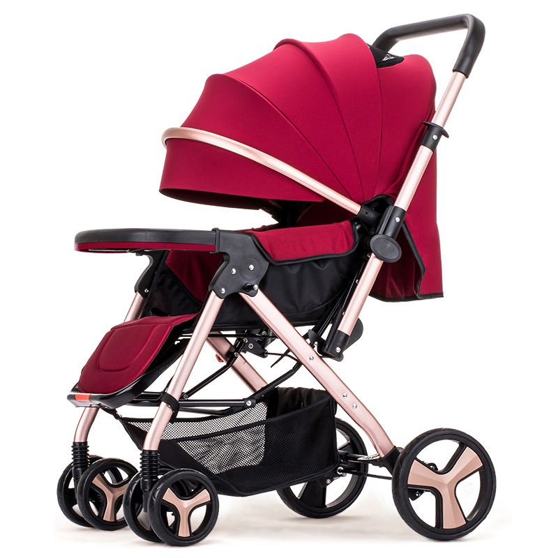 Luxurious pushchair baby stroller factory with hig