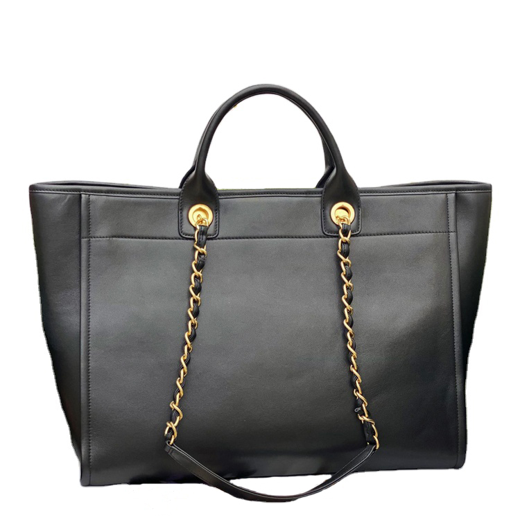 high-capacity tote bag chain shoulder ladies hand bag cowhide handbags for women luxury fashion wome