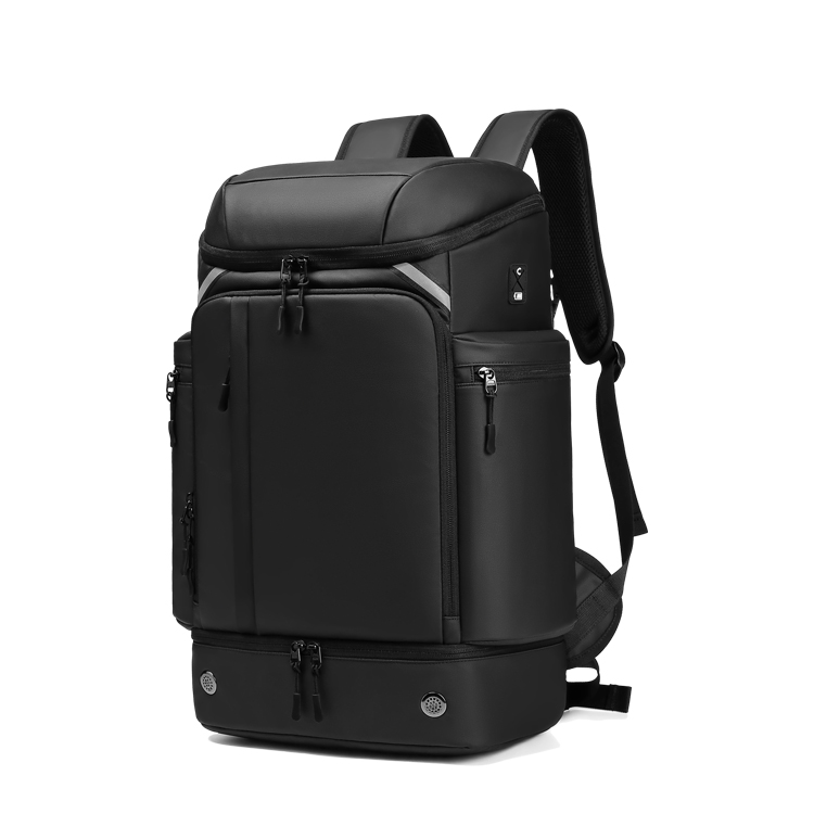 Mochila Waterproof Business USB 17 Laptop Backpack Bag Men with Shoe compart Travel Shoulder Bag Lar