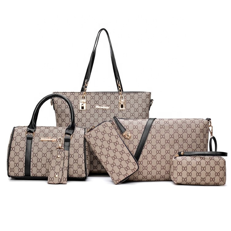 Cheap Price 3 Pcs Set Brand Ladies Sling Handbag Large Capacity Women Luxury PU Leather Custom Shoul