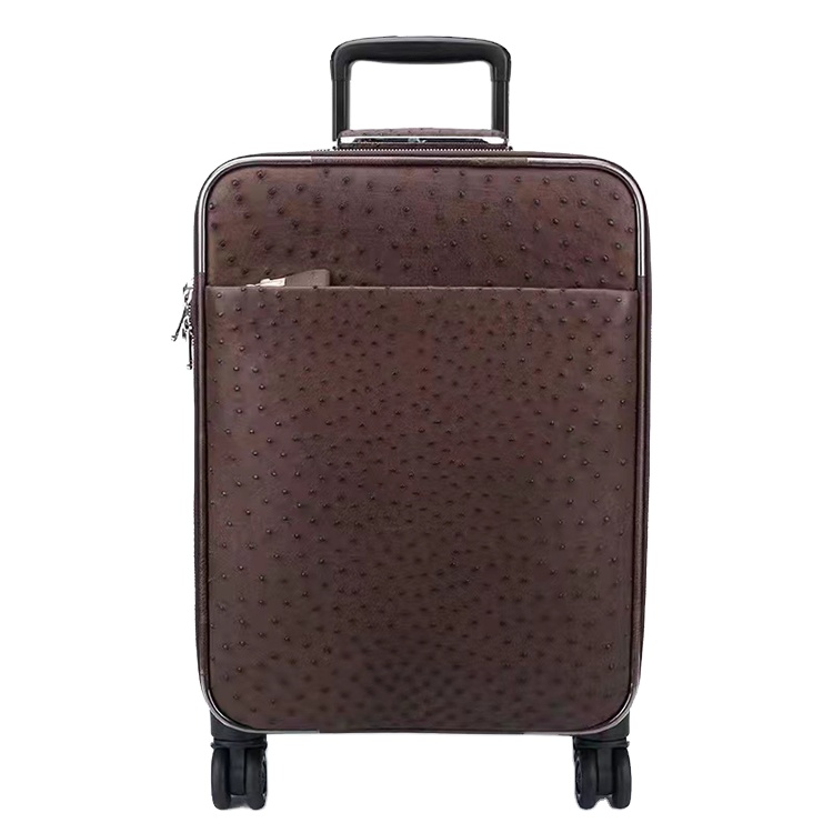 Luxury Real Exotic Leather Genuine Ostrich Skin Le