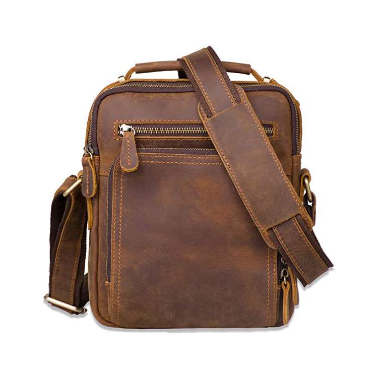 China Factory Customized 2022 Men Cowhide Leather 