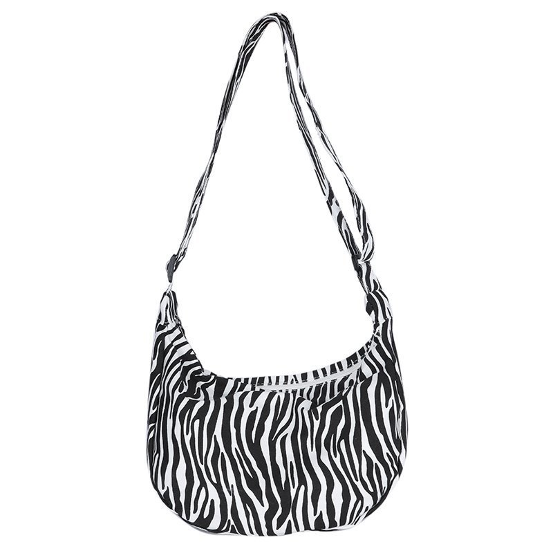 Ladys handbag canvas bag woman leopard zebra print