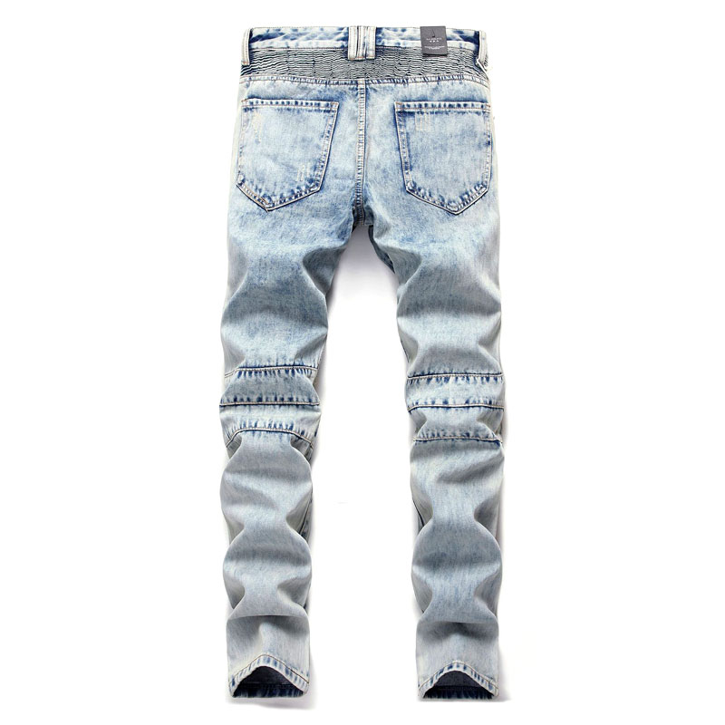 Custom Men'S Jeans Denim Pants Wholesale Breathabl