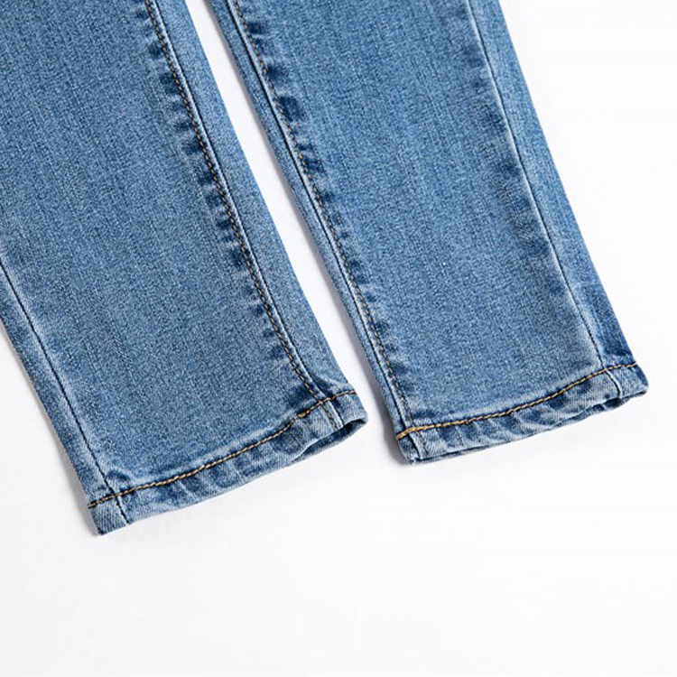 Custom european fashion jeans female denim pants 3