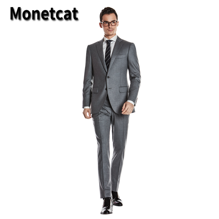 Alephan Custom suits italian Mens Slim Fit Blazer Set Men Business Jacket Pants Vest Classic Men Sui