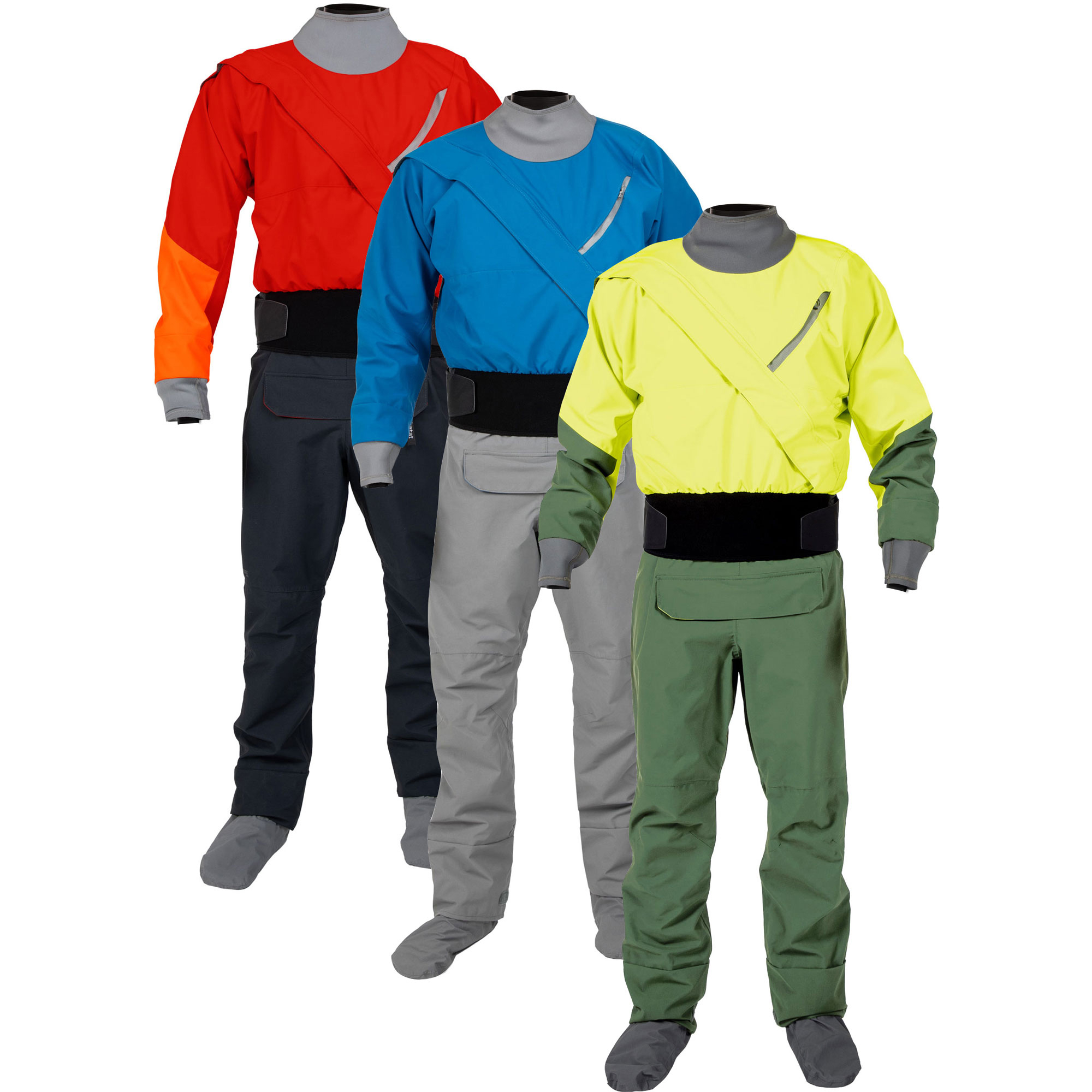Dry Suit Whitewater Kayak Drysuit Waterproof Rain Suit Race Suit For Adventures Hunting Fishing