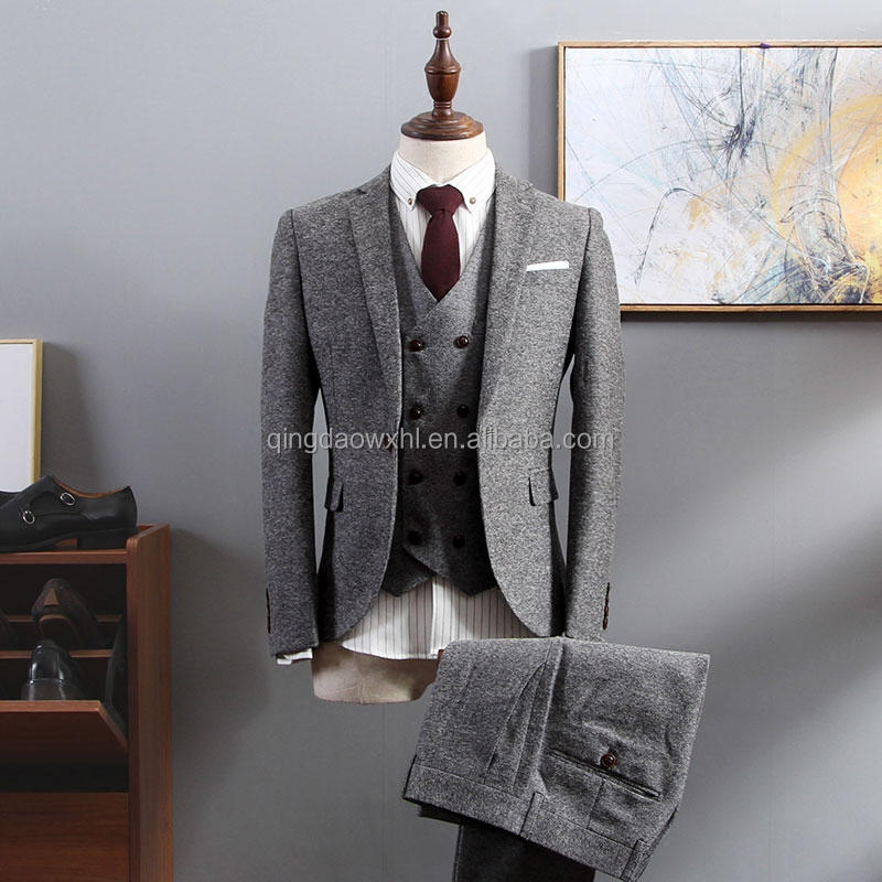 2018 new design modern slim fit custom blazer price top brand coat pant men suit