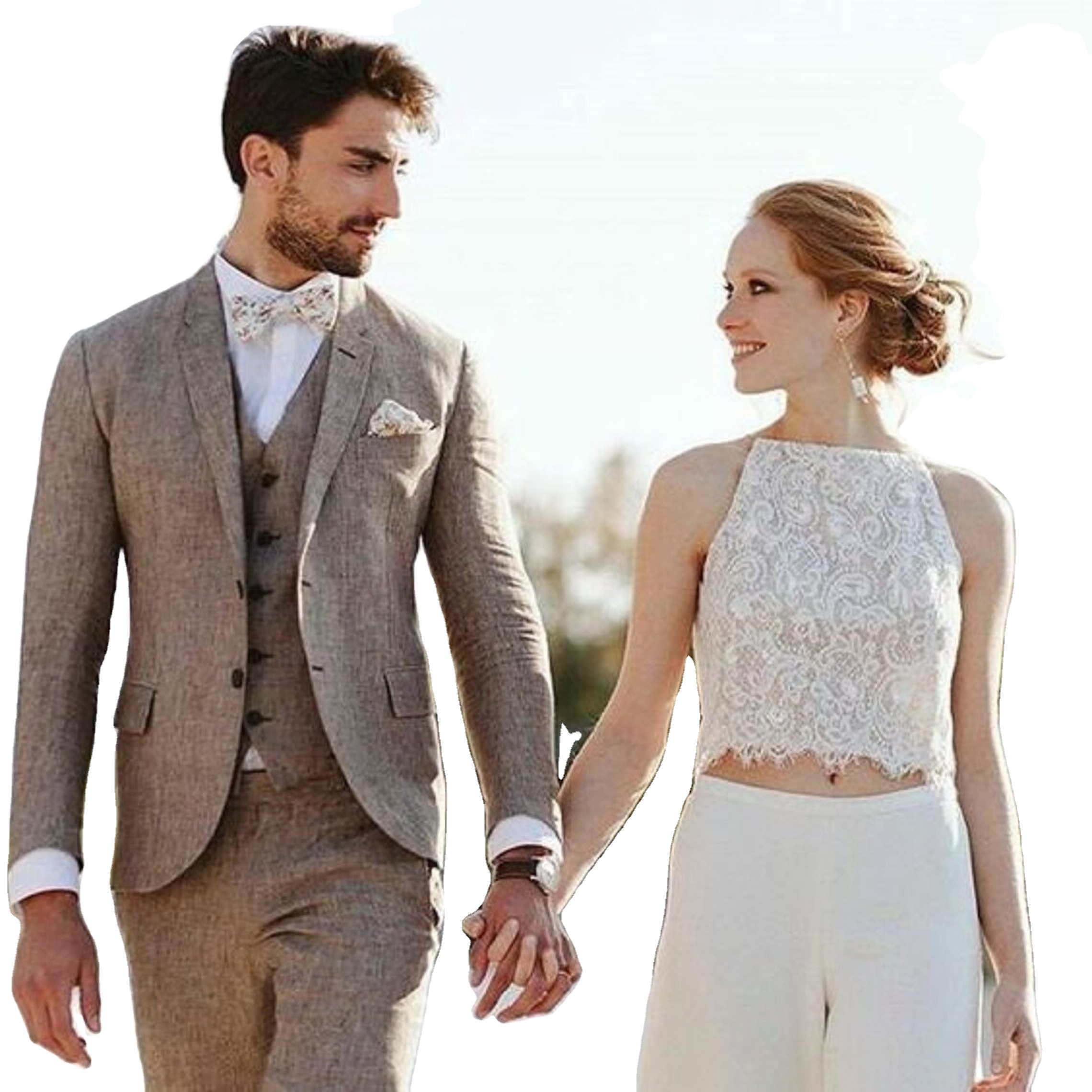 Men Gray 3 Piece Suit Tuxedo Slim Fit Suit High Quality Evening Party Wear Dinner Coat Pants Made To