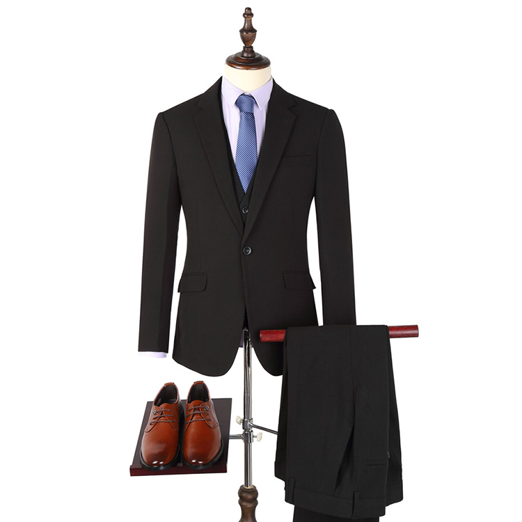 Custom high quality latest design slim fit coat pant 2 piece men business suits