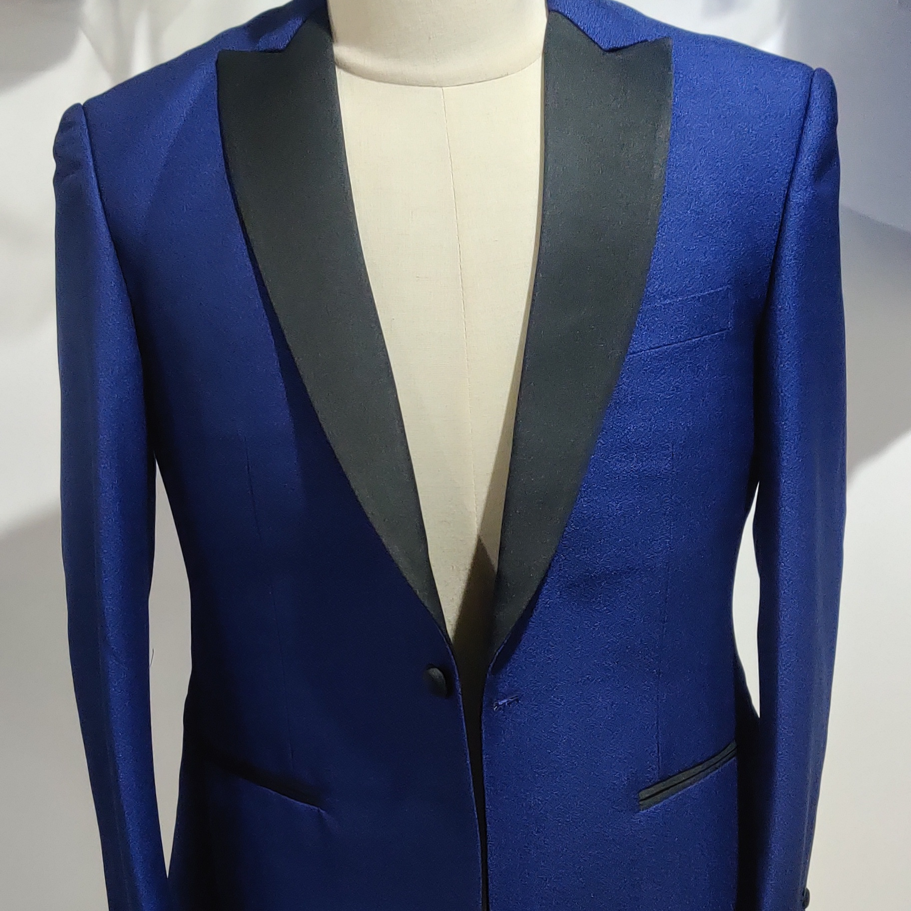 Men's Fashion  Leisure  Business Printed Jacket and Dress for Men Suit