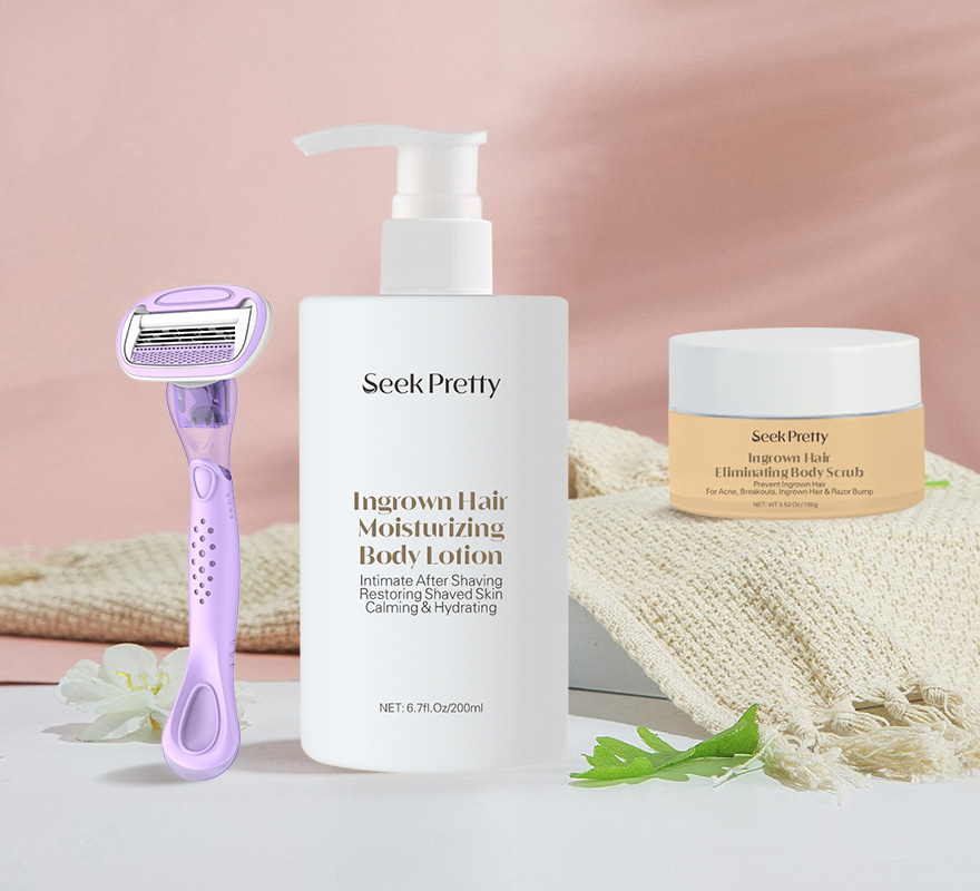 Korean Lightening ingrown Hair Serum Razor Nicotin