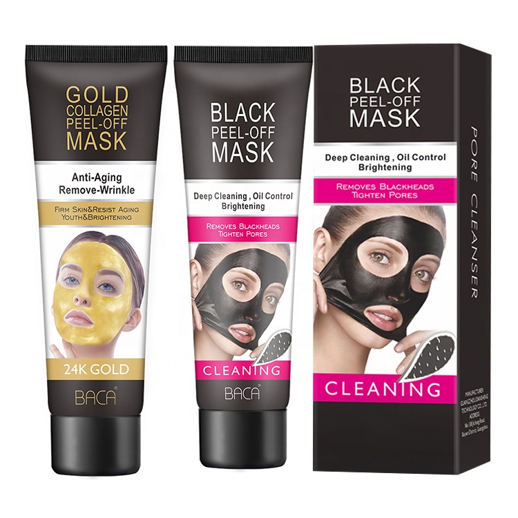 Private Label Black Mud Face Deep Cleansing Peel O