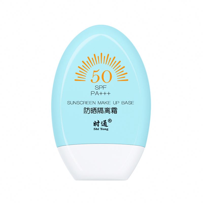 Private Label Korean Sunscreen Spray Isolated Whit