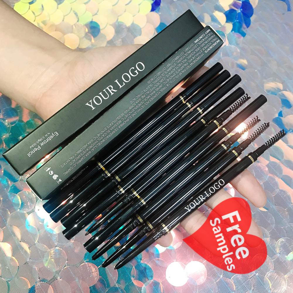 Wholesale no logo eye brow pen high pigmented wate