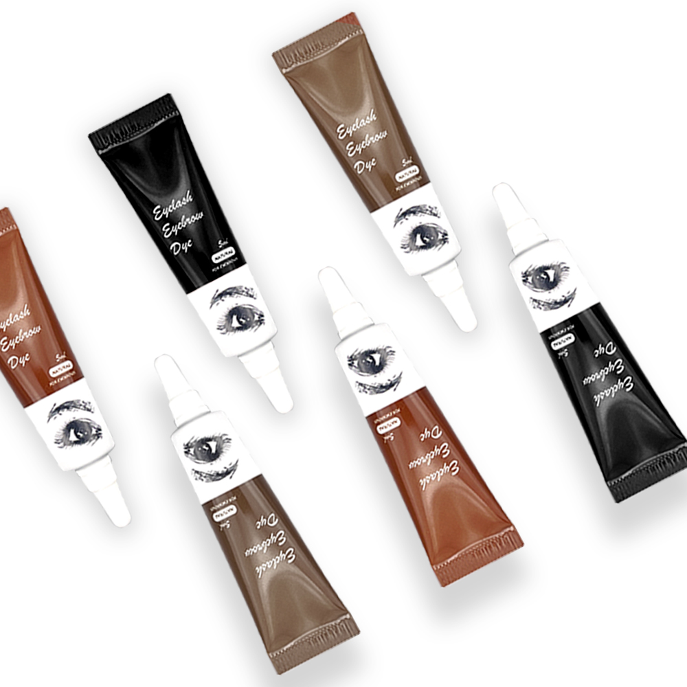 Professional Tint Dye Cream Eyelash Brow Semi-perm