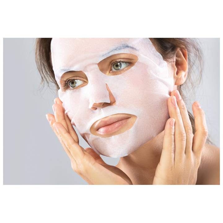 Natural cotton skin moisture anti-aging ingredient face masks skin care