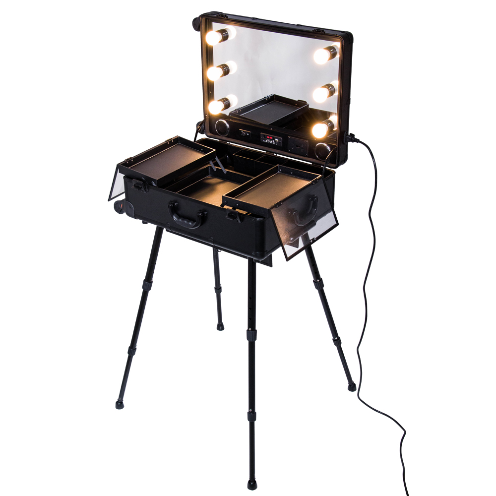 BSCI members Professional aluminum makeup case cos