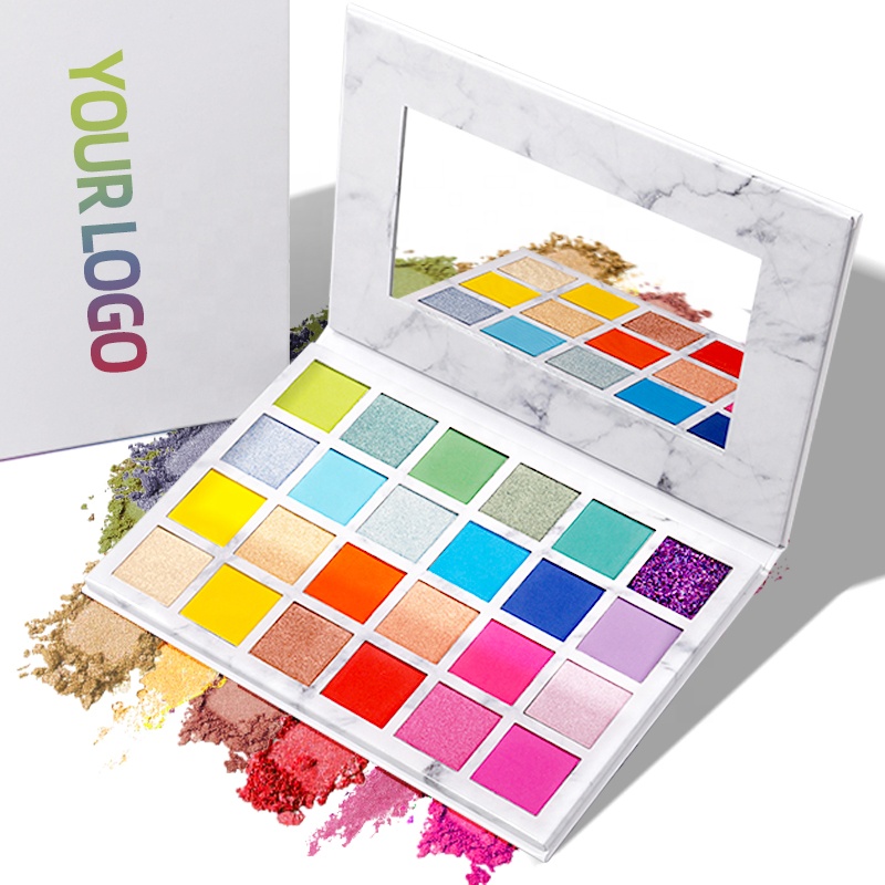 L106 Private label makeup glitter eyeshadow cruelt