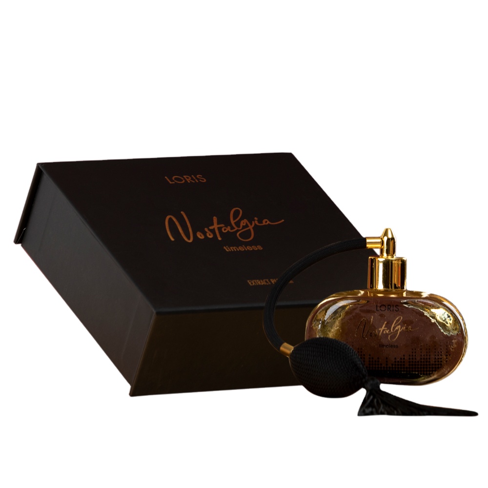 100ML NOSTALGIA TIMELESS ORIGINAL PERFUME BY LORIS BRAND FOR WHOLESALE WITH PUMP COVER CHEAP PRICE