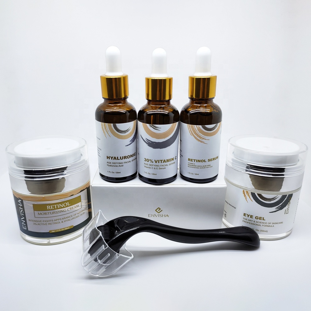 2021 private label Retinol and vitamin C facial sk