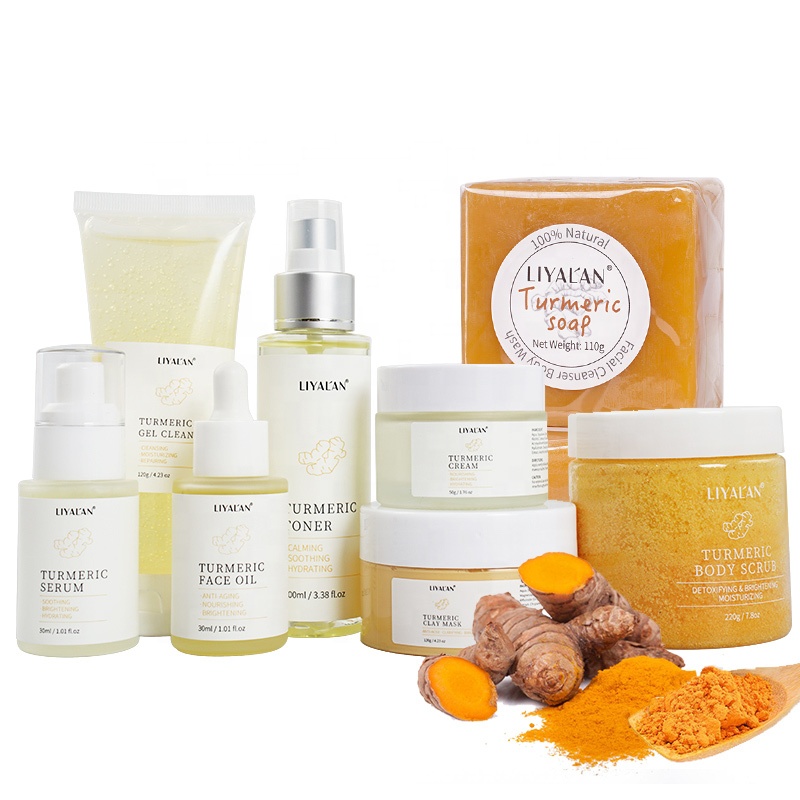 Facial Anti Acne Anti Aging Skin Care Set Natural 