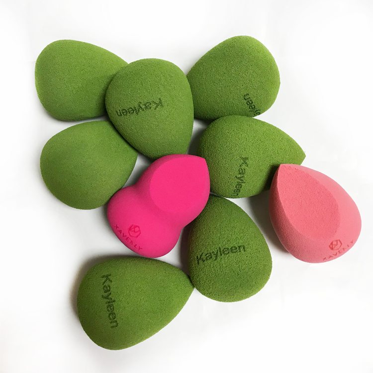 Free Cost Custom Logo Cosmetic Makeup Sponge Blend