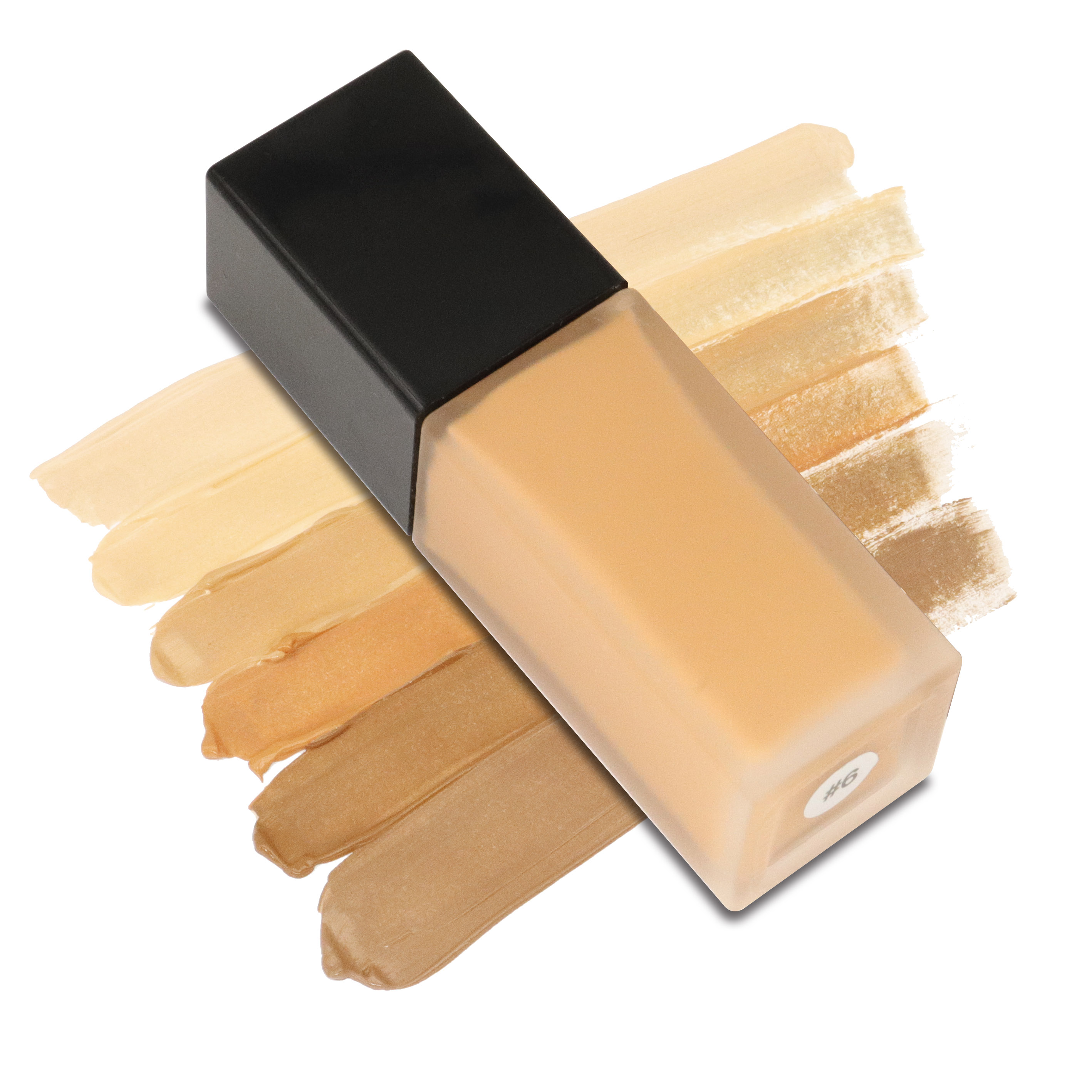 no logo 12 Colors Makeup Private Label Liquid Foun
