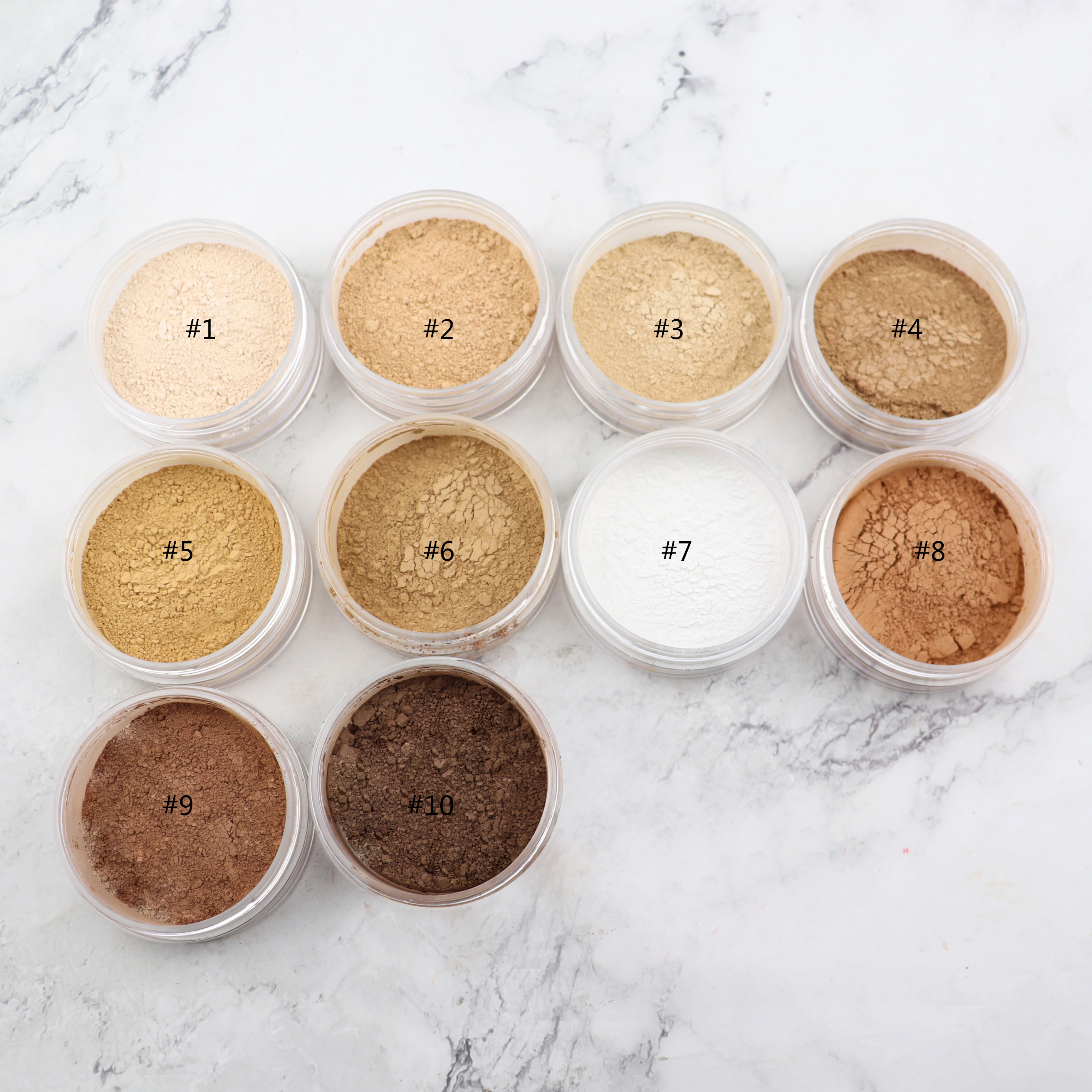 Private Label Face Makeup Translucent Loose Powder