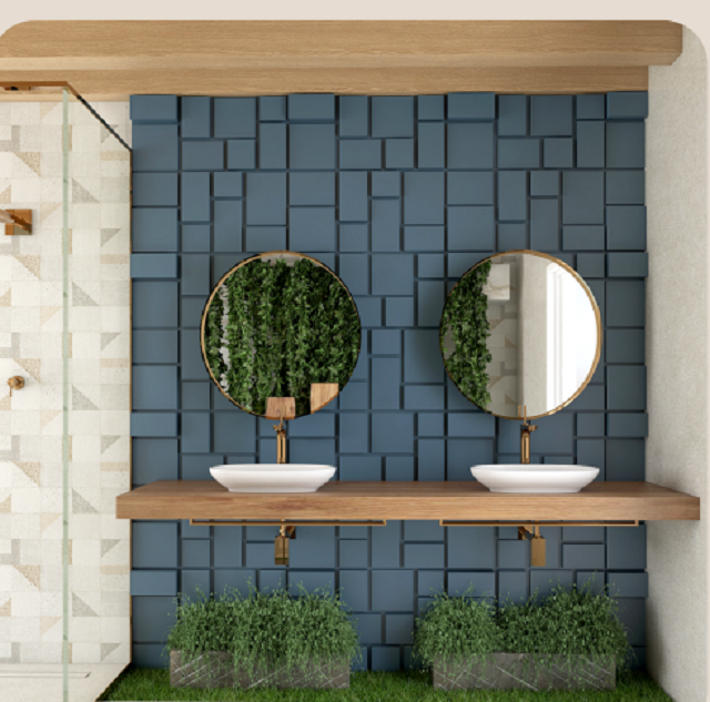 Decorative Plastic Wall Panel 3D Wall Panel Polyst