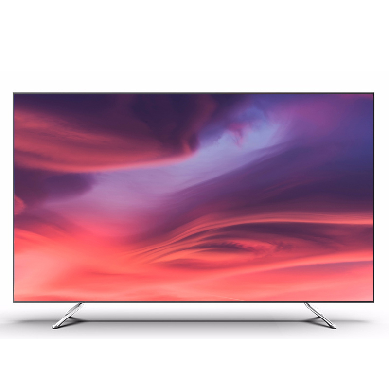 China supplier oem odm skd ckd 50 55 65 inch qled home and hotel television 4k smart tv