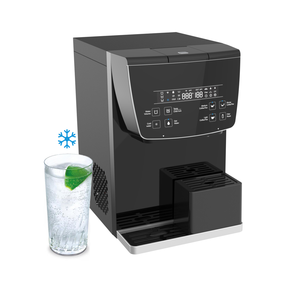 Smart Household Tabletop TDS RO Tap Water Purifier Countertop Coffee Tea Extraction Reverse Osmosis 