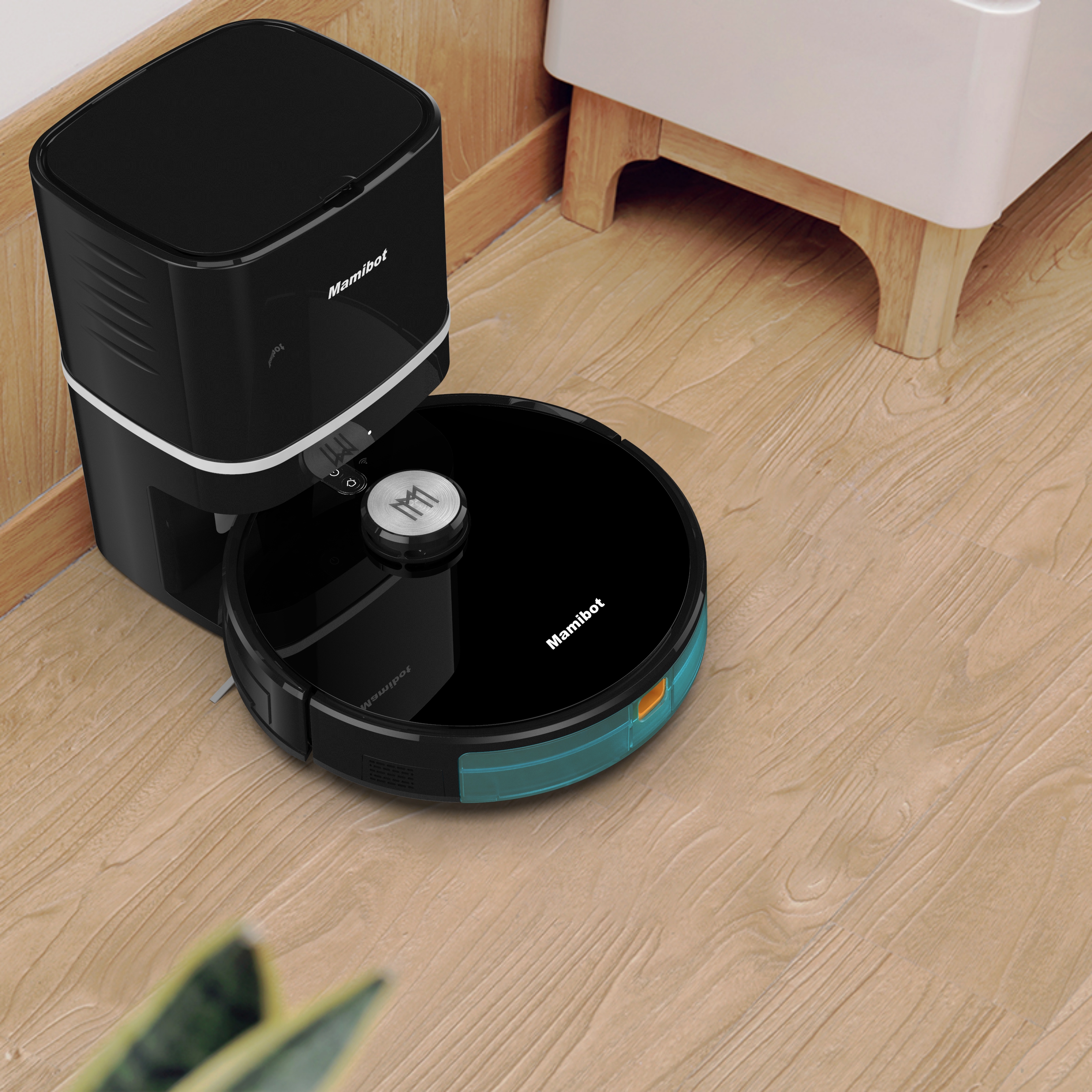 2022 top end laser navigation robot with 2-in-1 collector , laser scanning home smart LDS robotic cl