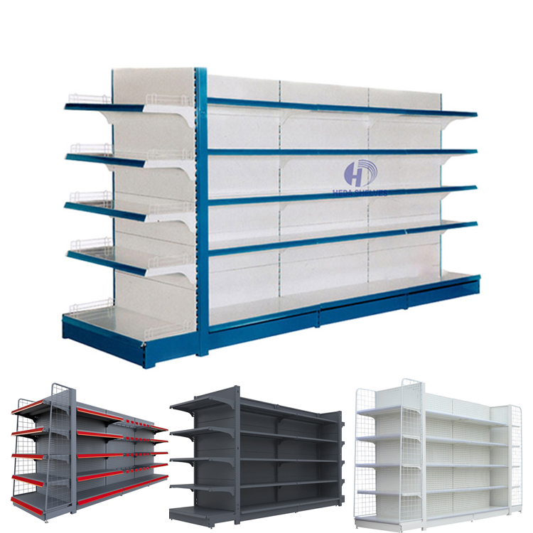 Guangzhou Heda Supplier metal supermarket shelves 