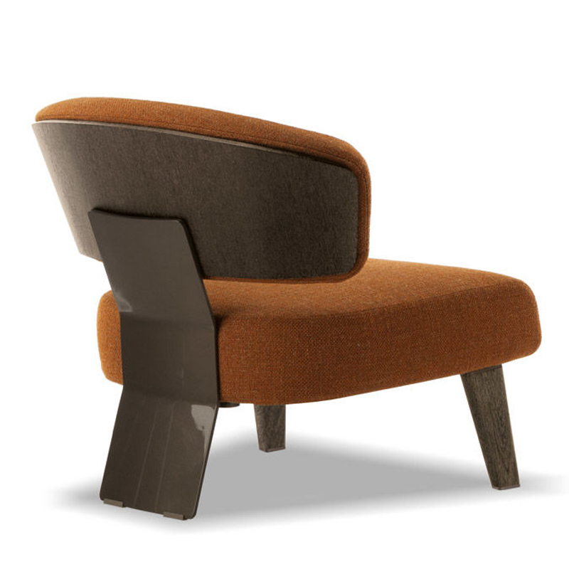 PROMO SALES SOFT AND COMFORTABLE MORDER SINGLE FURNITURE CHAIR ROUND DESIGN WOODEND LEGS FOR SALE