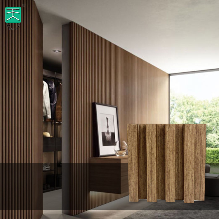 Tiange Luxury Flexible 3D Pine Slats Grill Interio