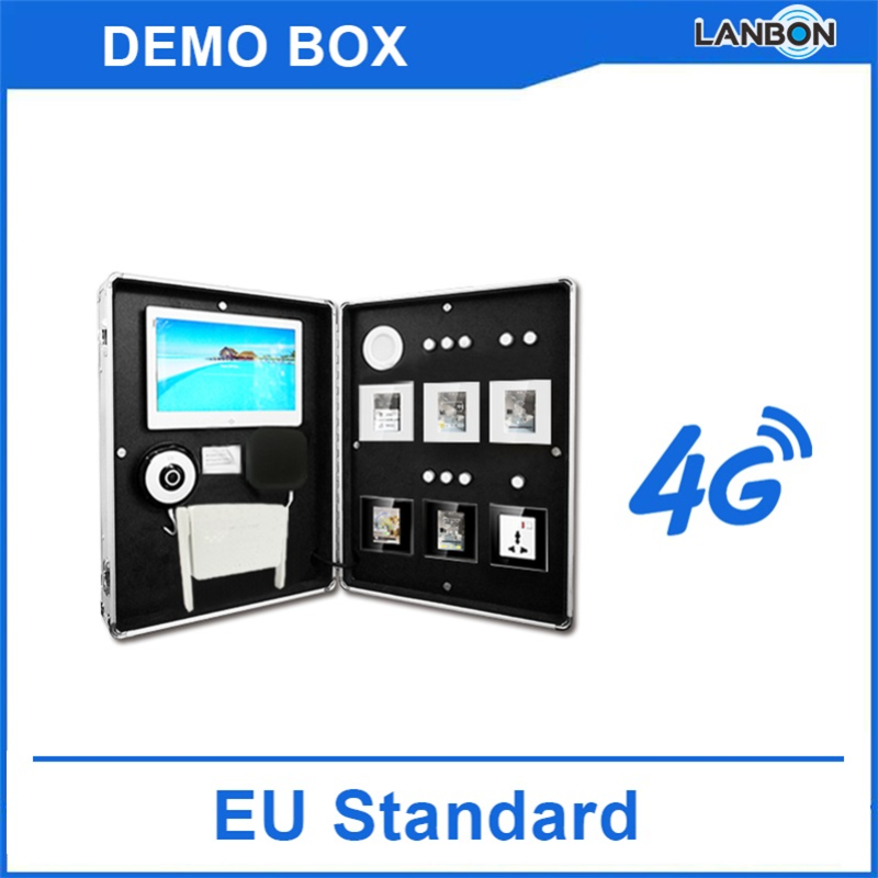 Lanbon Home Automation 4G Smart Switches/Sockets Demo Box with Alexa and Google