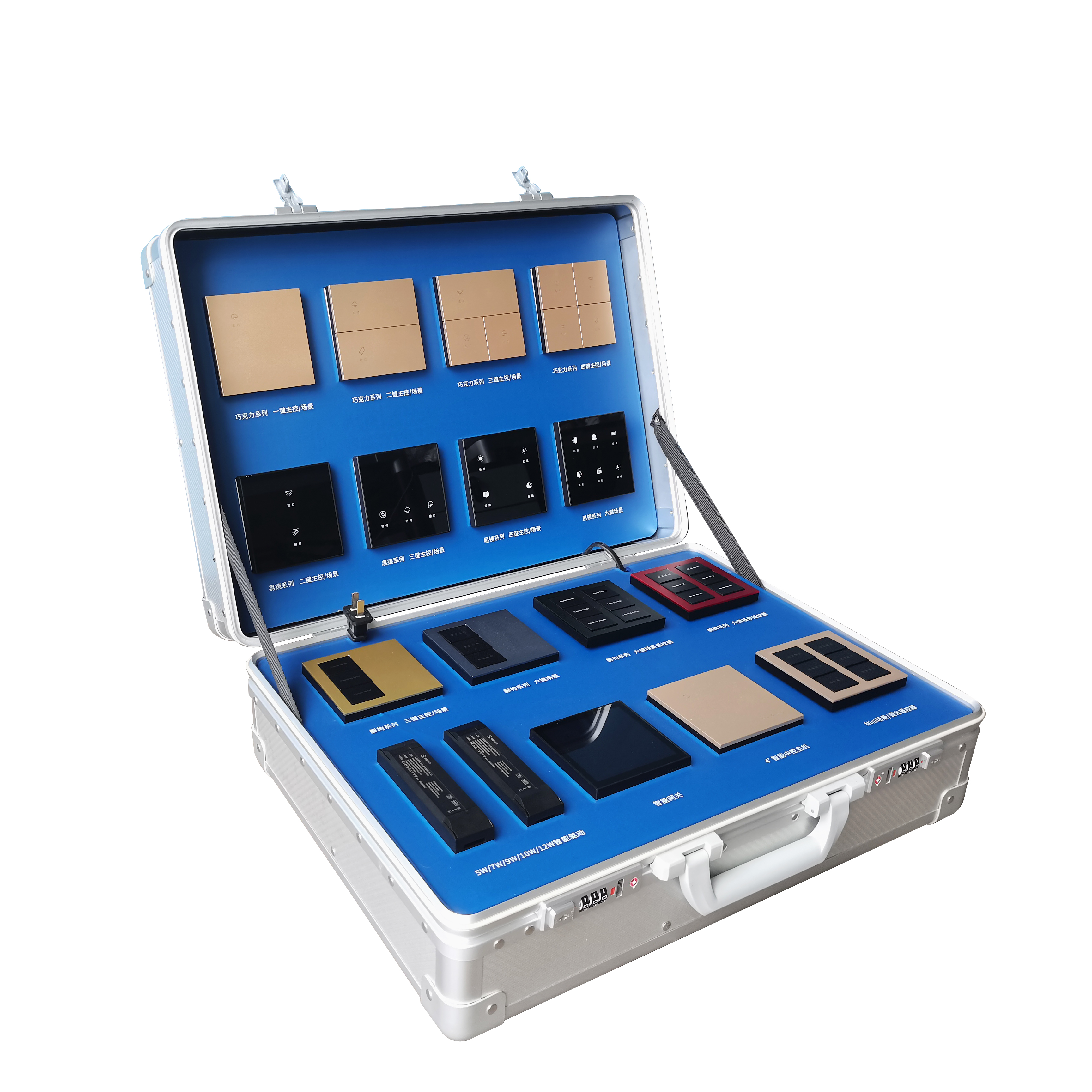 SQIVO Smart Home Systems Demo Show Box with 1/2/3/4/6 Gang Switch/gateway/device/Remote switch