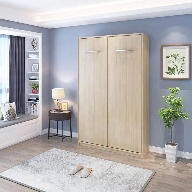 Modern Multifunction Vertical furniture folding Hidden Wall Bed Murphy Bed