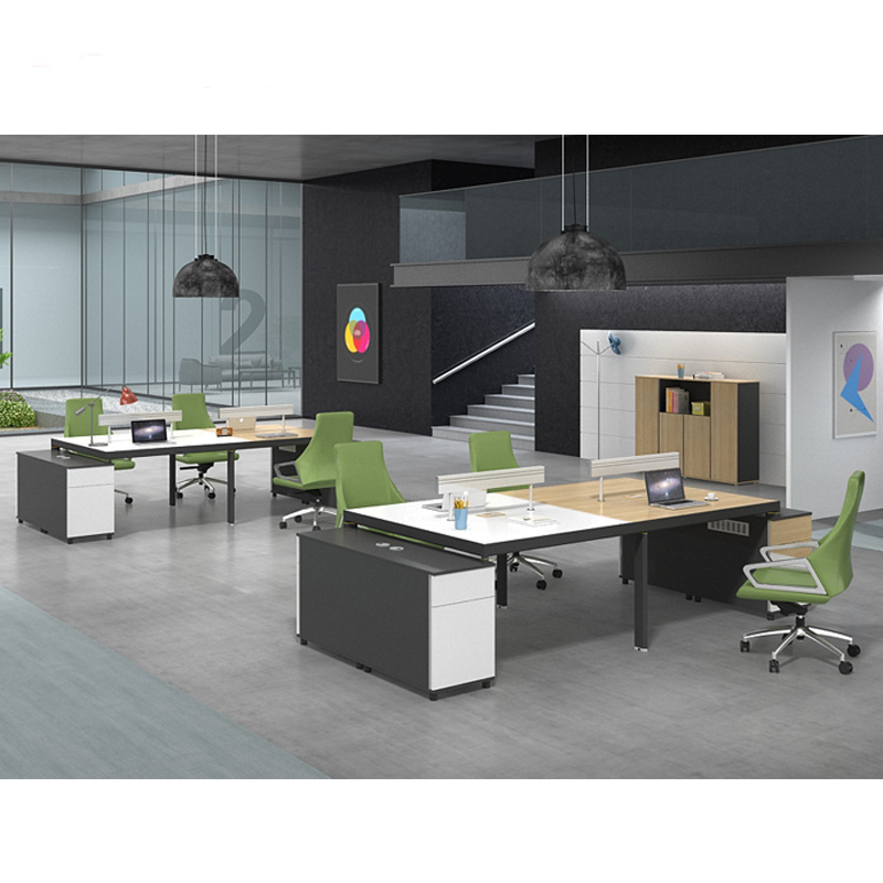 Modern office table photos office furniture 4 person workstation