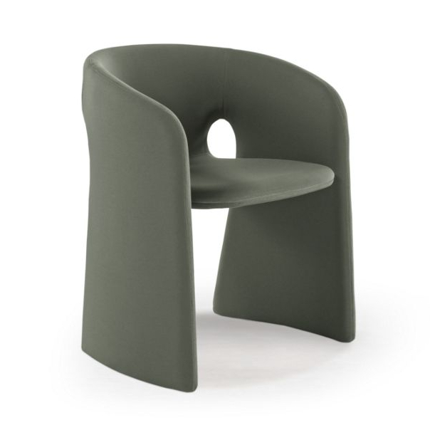 Runxi modern Upholstered Fiberglass nordic celeste armchair lounge leisure living room chair dining 