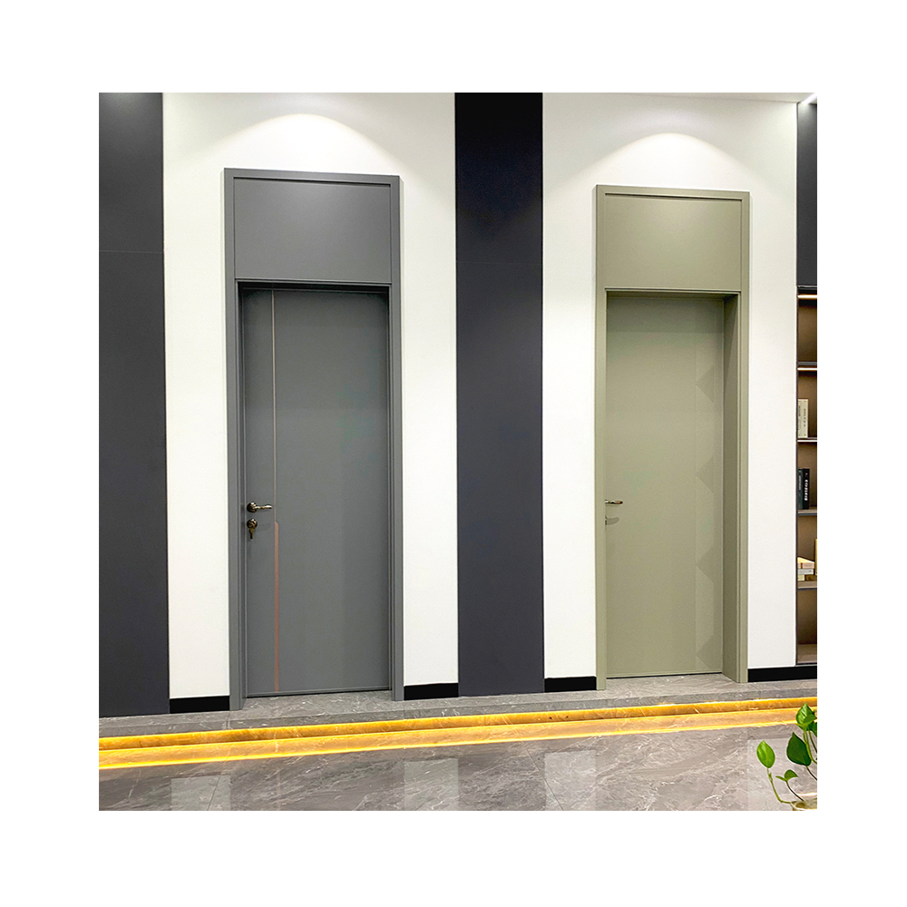 All aluminum indoor door Heighten the  head Mould and moth proof One door to the top Room  aluminum 