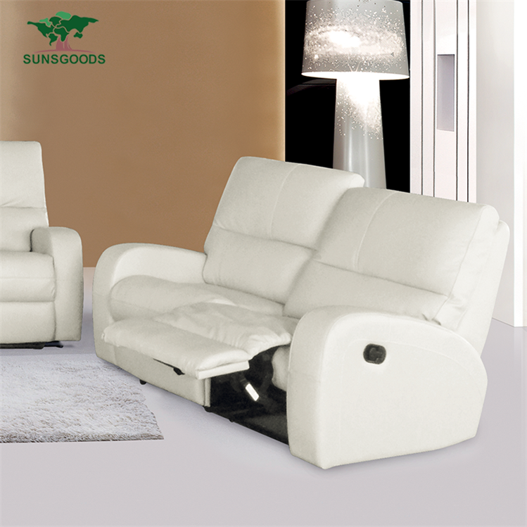 Factory Supply Dual Reclining Leather Sofa,Double Recliner Couch,Double Recliners On Sale