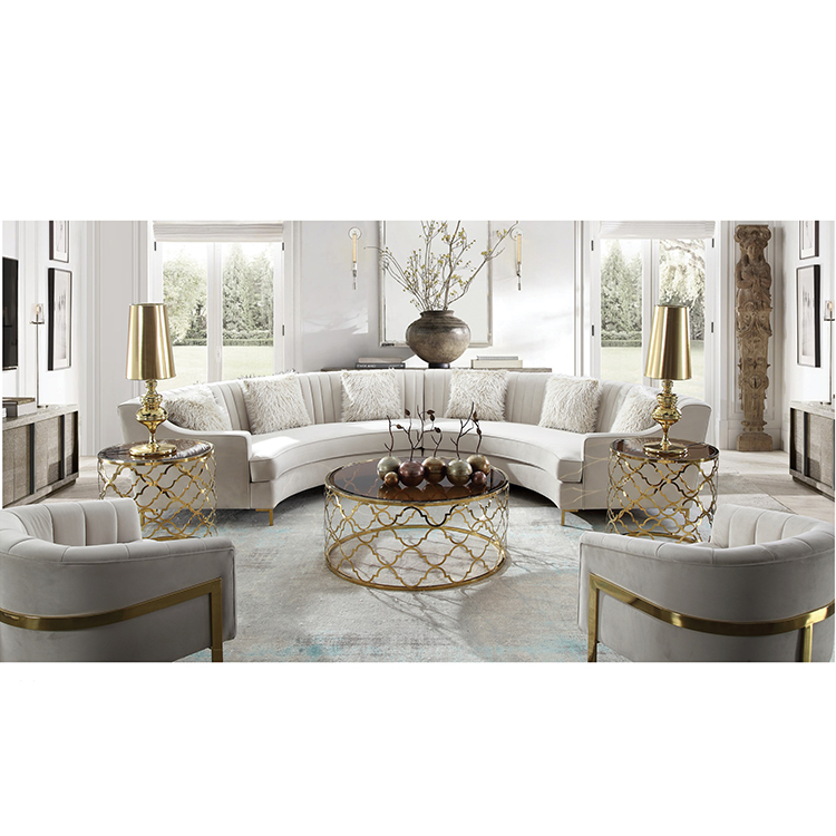 Delivery within 2 days factory modern cheap white fabric sectionals sofas living room furniture