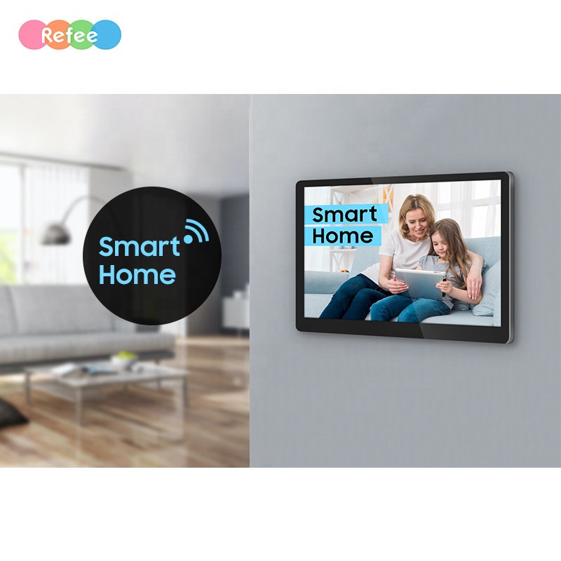15 Inch Indoor Interactive Wifi Android Control Capacitive Monitors Smart Home Console Touch Lcd Scr