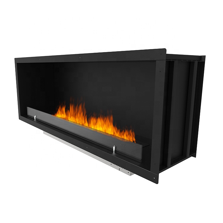 Smart Home 1500mm Single Side Openning Electric Log Bio Ethanol Table Stand Fireplace Indoor Bio Alc