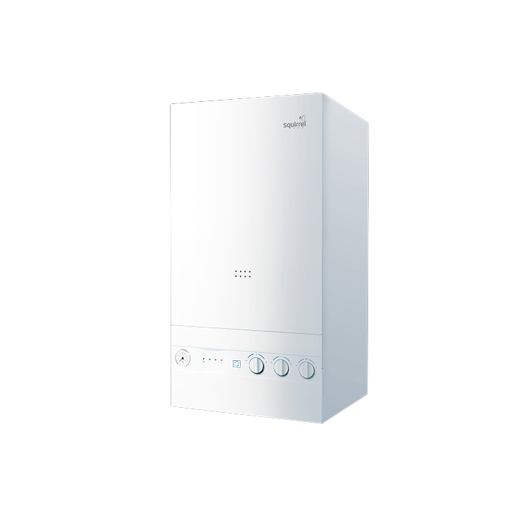 Factory bulk supply white coating condensing hot water heater gas boiler for home