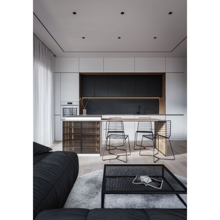 2021 New design wooden  dining sideboards and buffet cabinet furniture modern