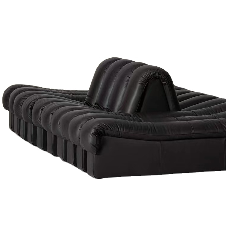 Modern design sectional modular living room sofas sets leather couch home furniture DeSede DS600 DS6